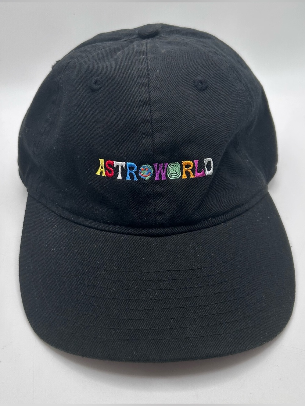 Travis Scott Astroworld Hat Cap Strap Back Wish You Were Here Black Concert Fest